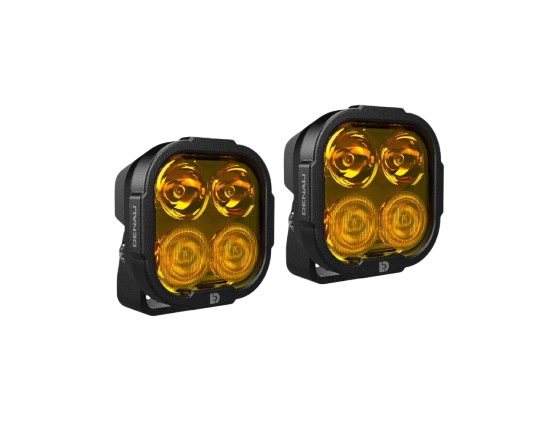 Auxiliary DL4 LED Lights Amber Only Set of 2-Denali