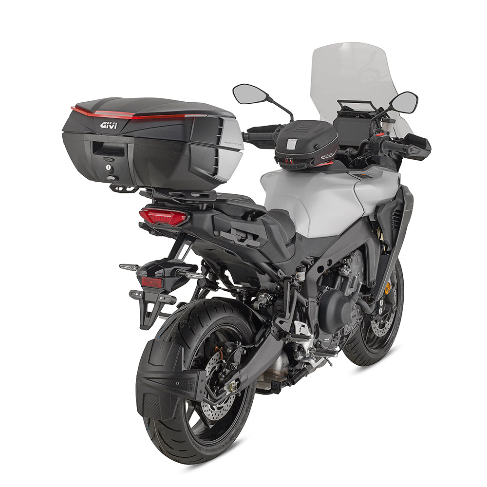 Monokey Air Top Box 49Ltr Black With Red Reflector- Givi