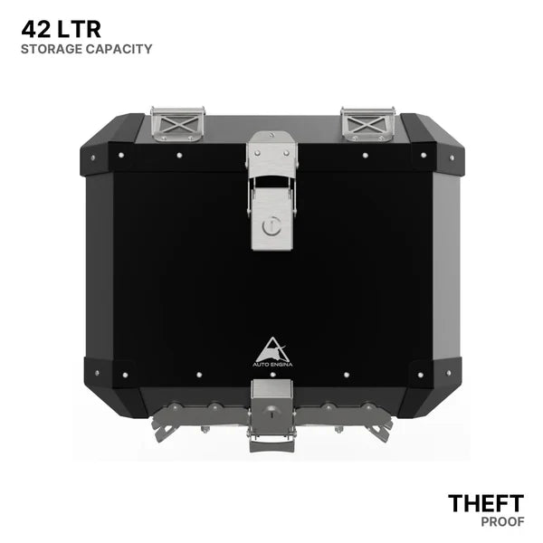 Aluminium Topbox - 42L for KTM 390 Adventure 2025 - Auto Engina