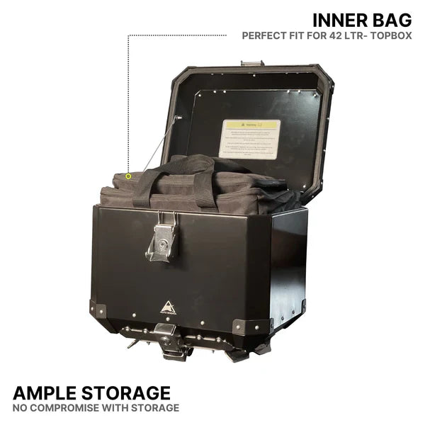 Aluminium Top Box - 42L - Auto Engina