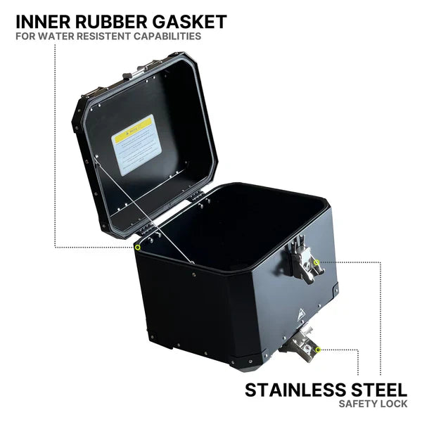 Aluminium Top Box - 42L - Auto Engina