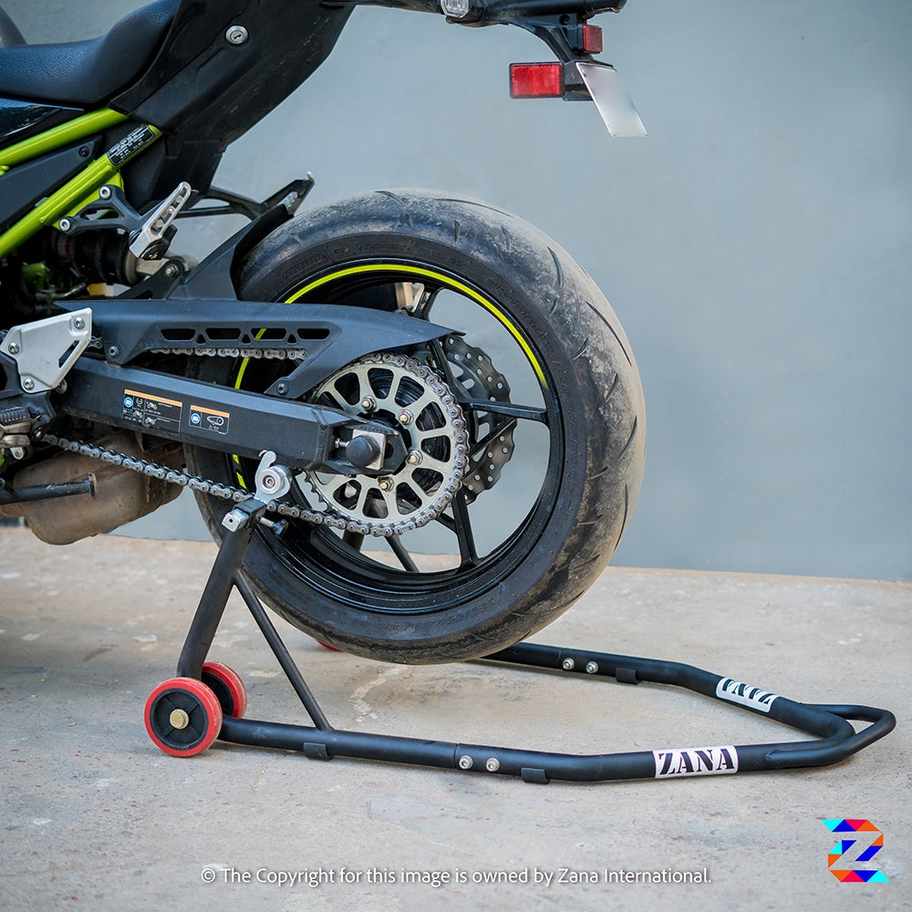 Paddock Stand ZANA International Bikenbiker Chennai