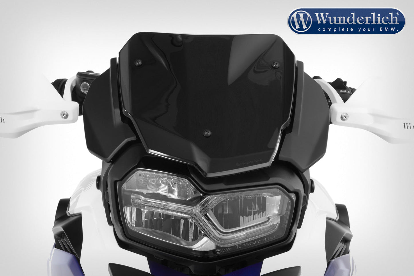 BMW F 750 / 850 GS Ergonomics - "FlowJet" Windscreen - Wunderlich