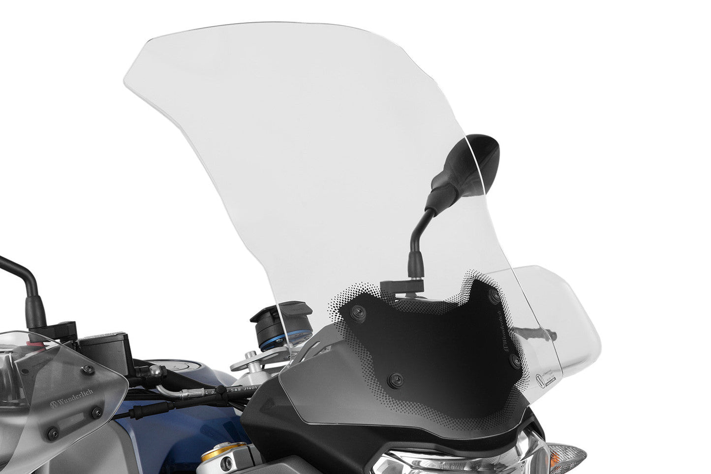 BMW G310 GS Ergonomics - Touring Windscreen - Wunderlich