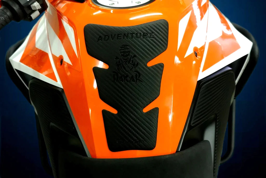 Universal Tank Pad UT5 - Dakar Skull - Rubba Tech