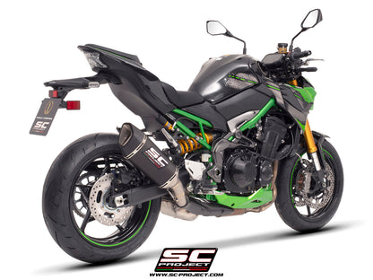 SC1-R carbon exhaust For Kawasaki Z900 2020-2024-Euro 5-SC Project-K34B-T90C