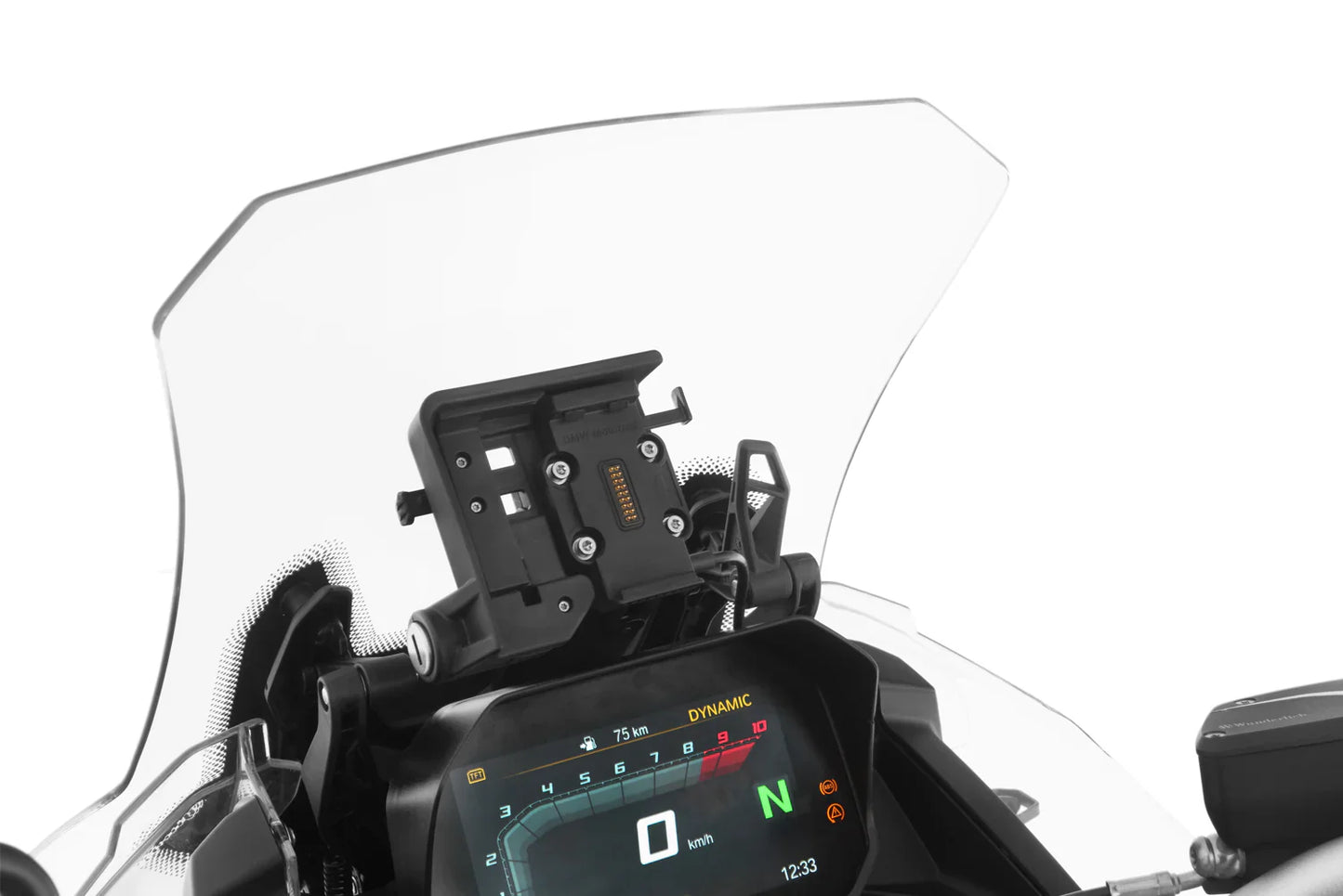 Navigator Holder With Windscreen Adjustment For  BMW F900GS Adventure Series 2024 Onwards - Wunderlich - 21173-002