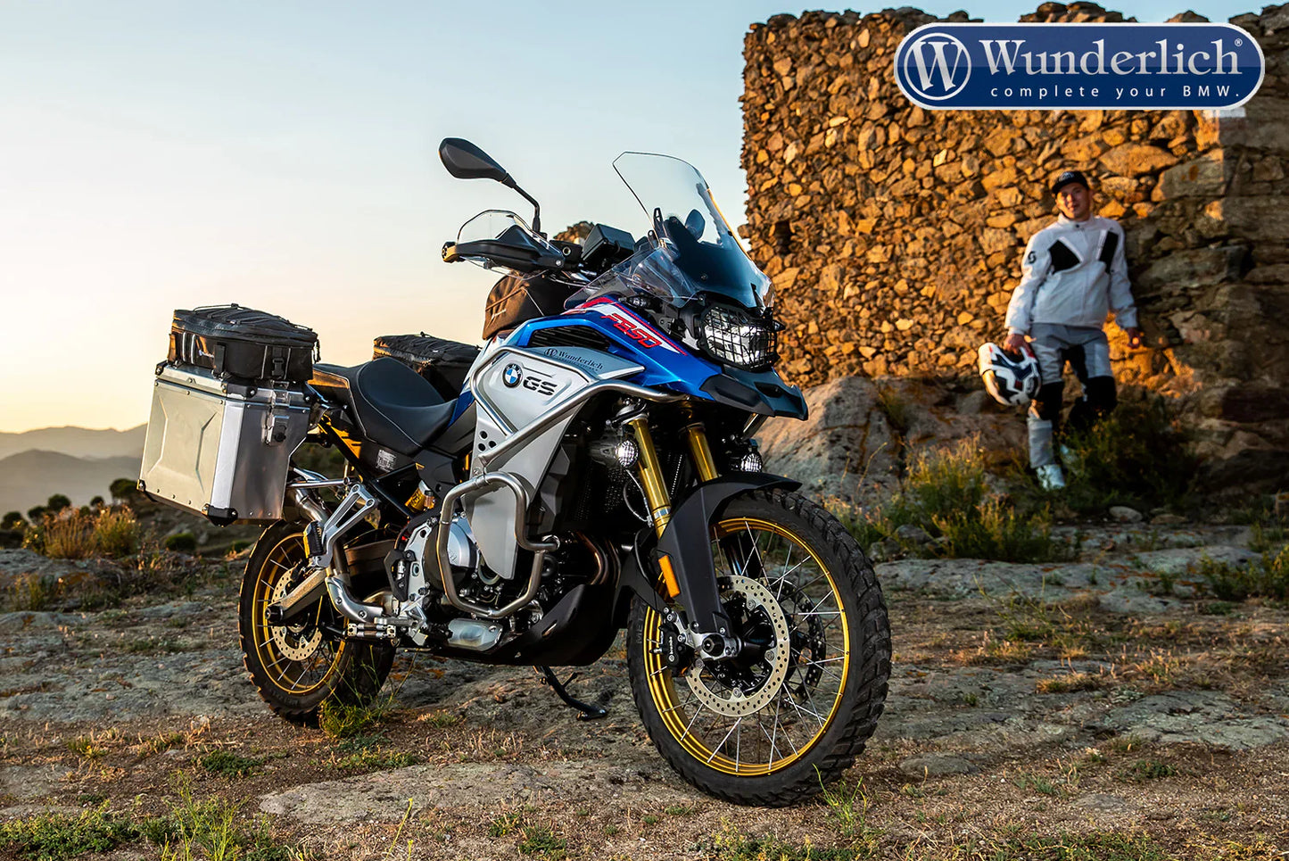 Brake Lever Lowering Kit For  BMW F900 GS Adventure Ser Ergonomics 2024 Onwards - Wunderlich -  25890-103