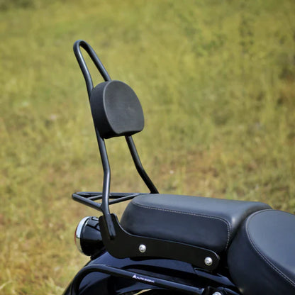 Sissy Bar with Backrest for Royal Enfield Meteor 350 - Auto Engina