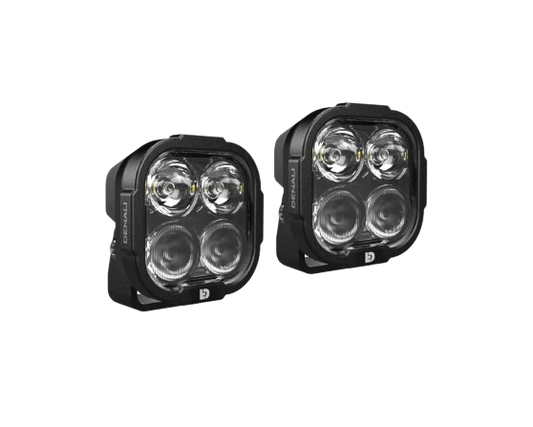 Auxiliary DL4 LED Lights White Only Set Of 2-Denali