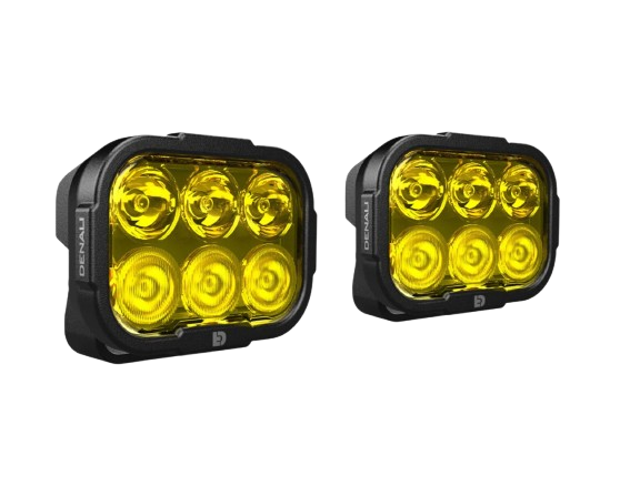 Auxiliary DL6 LED Lights Selective Yellow Lights Only Set Of 2-Denali