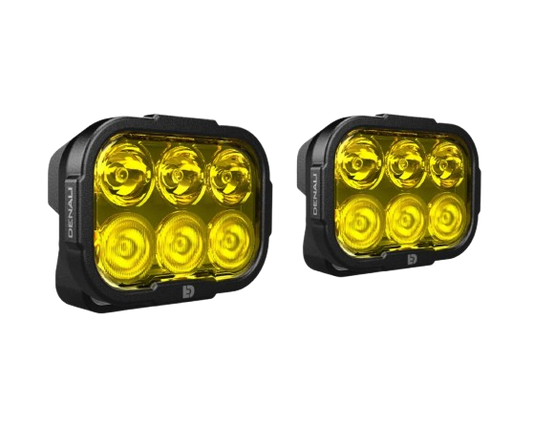 Auxiliary DL6 LED Lights Selective Yellow Lights Only Set Of 2-Denali