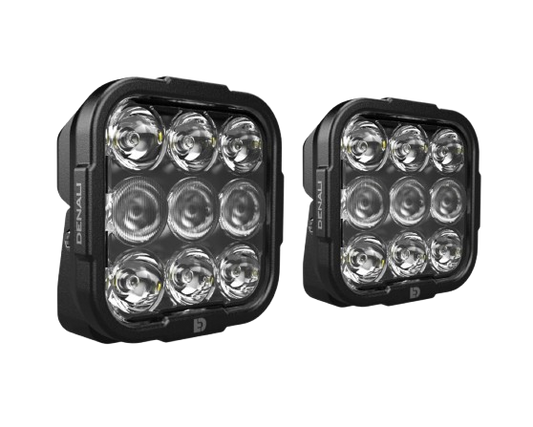 Auxiliary DL9 LED Lights White Only Set Of 2-Denali