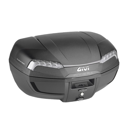 Monolock Top Box 46Ltr Riviera Black -Givi