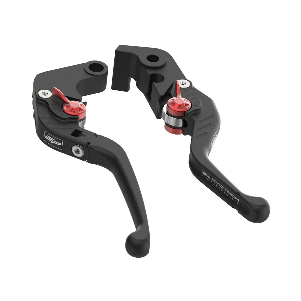 Evo Folding Clutch and Short Brake Lever Set-Evotech Performance-PRN035228-035246