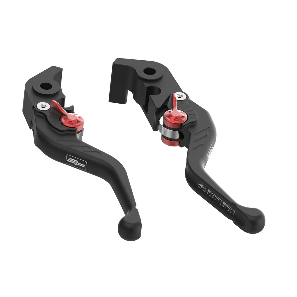 Evo Short Clutch and Brake Lever Set For Ducati 2021+-Evotech Performance-PRN033735-034022