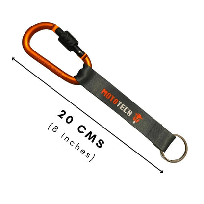 Accessory Carabiner with Key Ring