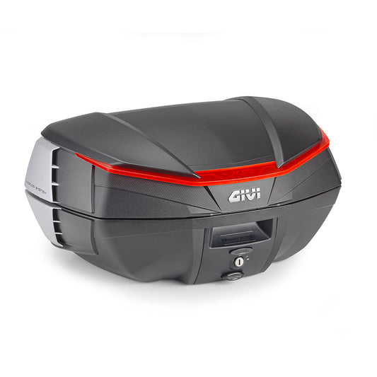 Monokey Air Top Box 49Ltr Black With Red Reflector- Givi