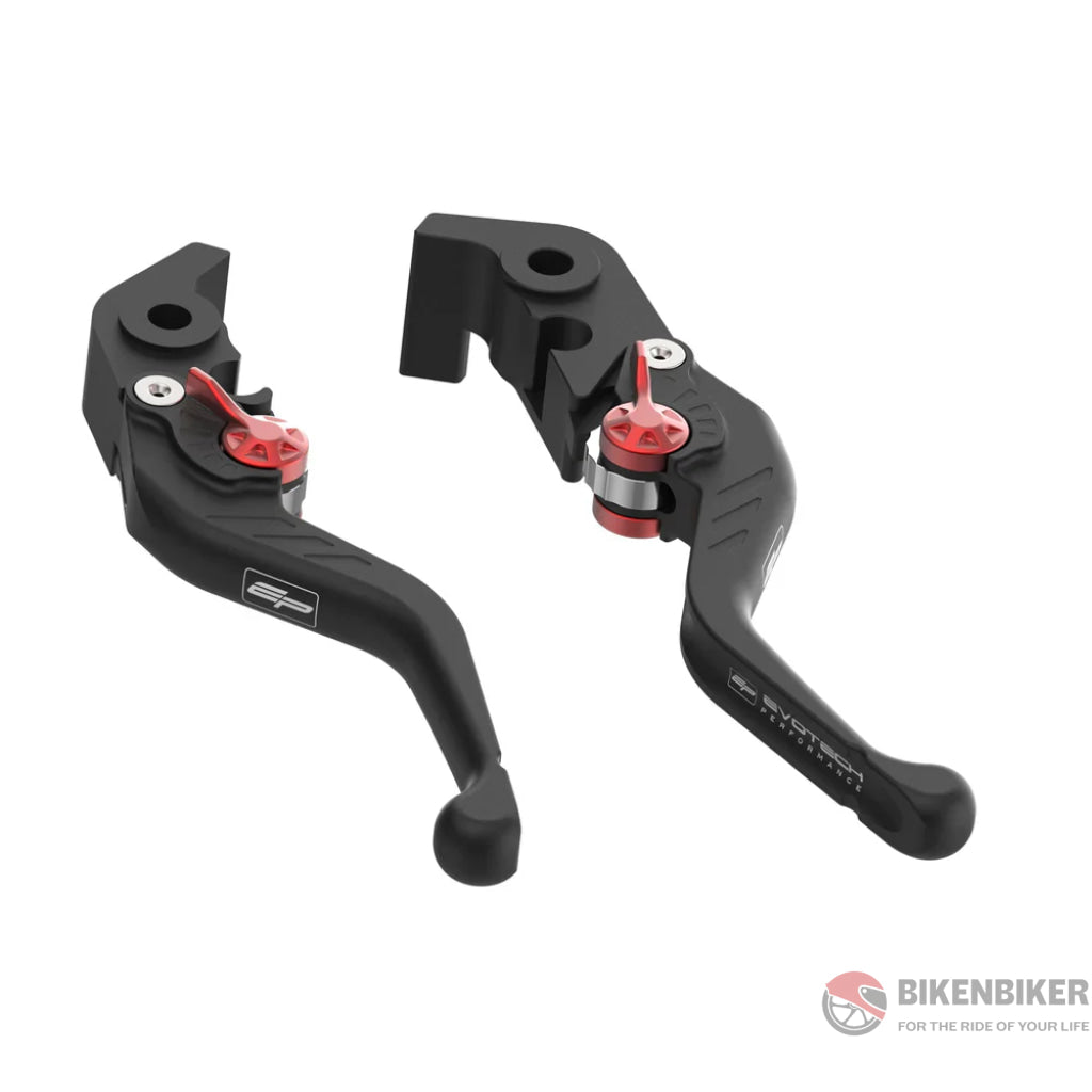 Evo Short Clutch And Brake Lever Set - Ducati Monster 950 + (Plus) (2021 + )-Evotech