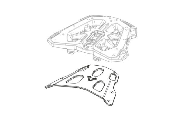 Street Rack For Triumph Street Triple RS (765 ccm) HD04 (19-24) - SW-Motech -GPT.11.283.16001/B