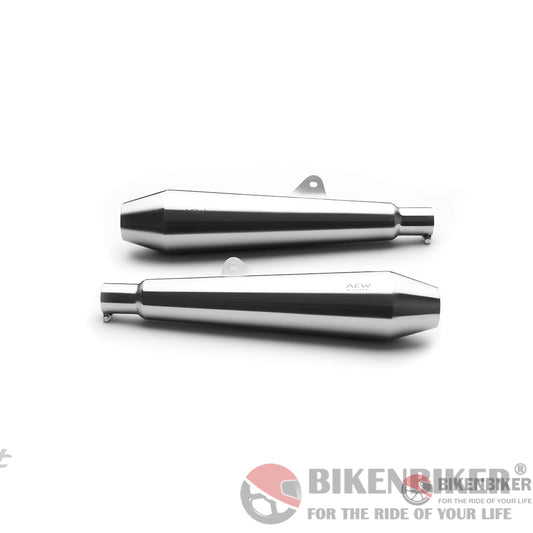 Megaphone Exhaust For Interceptor/Gt 650 - Te 102 Aew Slip On