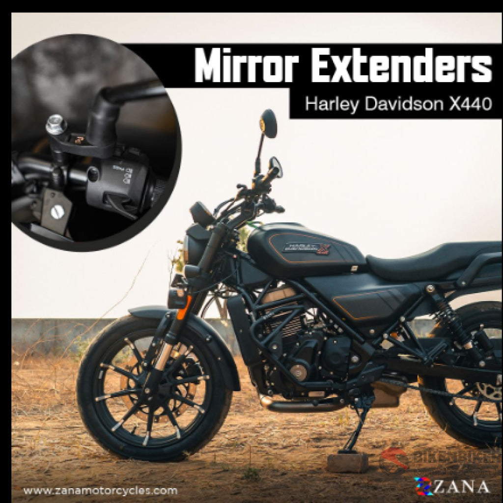 Mirror Extender For Harley Davidson X440 (Pre-Booking) Extenders