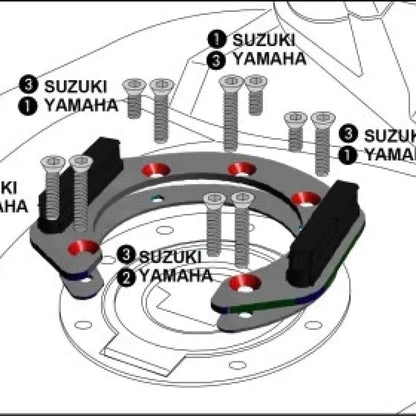 Tank Bag Magnetic Ring - Hepco Becker