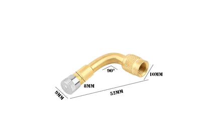 Tire Valve 90° Stem Extension - Own Your Adventure