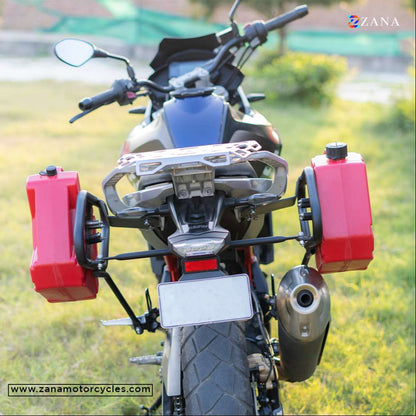 BMW G 310GS Saddle Stay Black w/ Jerry Can Mount - Zana