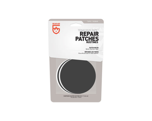 Tenacious Tape – Repair Patches – 7.62cm dia - Gear Aid