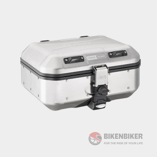 Monokey Trekker Dolomiti 30L Silver Top/Side Case - Givi