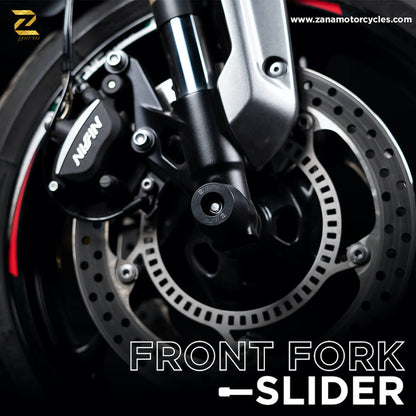 Triumph Trident 660 Protection - ZPro Front Fork Sliders - Zana