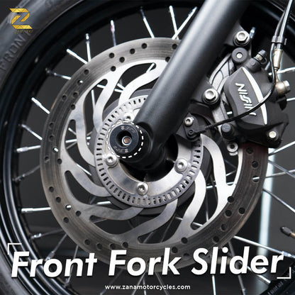 Triumph Street Scrambler 900 Protection - ZPro Front Fork Sliders - Zana