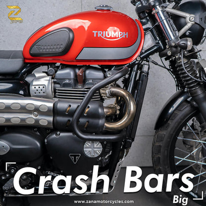 Triumph Street Scrambler 900 Protection - ZPro Tank Guard - Zana