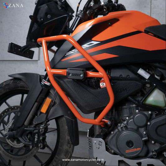 KTM 390X/390/250 Adventure Crash Guard w/ Sliders - Zana