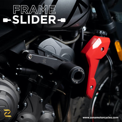 Triumph Trident 660 Protection - ZPro Frame Sliders - Zana