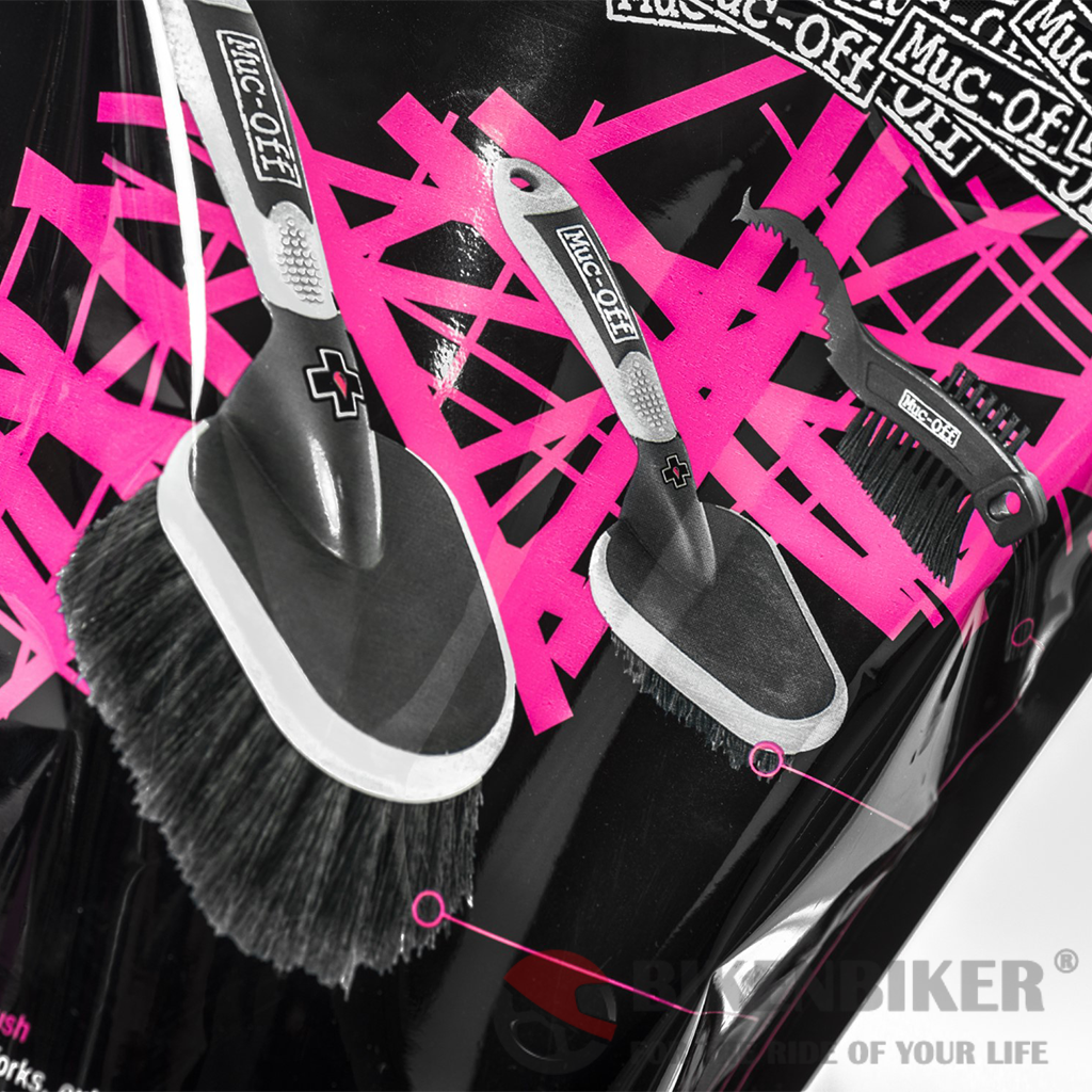 Muc-Off 3x Brush Set