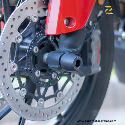 Triumph Tiger 850 Protection - ZPro Front Fork Sliders - Zana