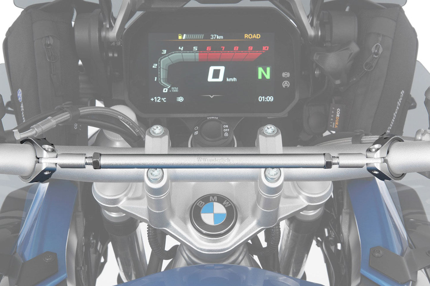 BMW F Series Ergonomics - Handlebar Struts - Wunderlich