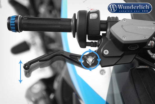 BMW R1200/1250 GS Ergonomics - Clutch Lever (VARIOLEVER) - Wunderlich