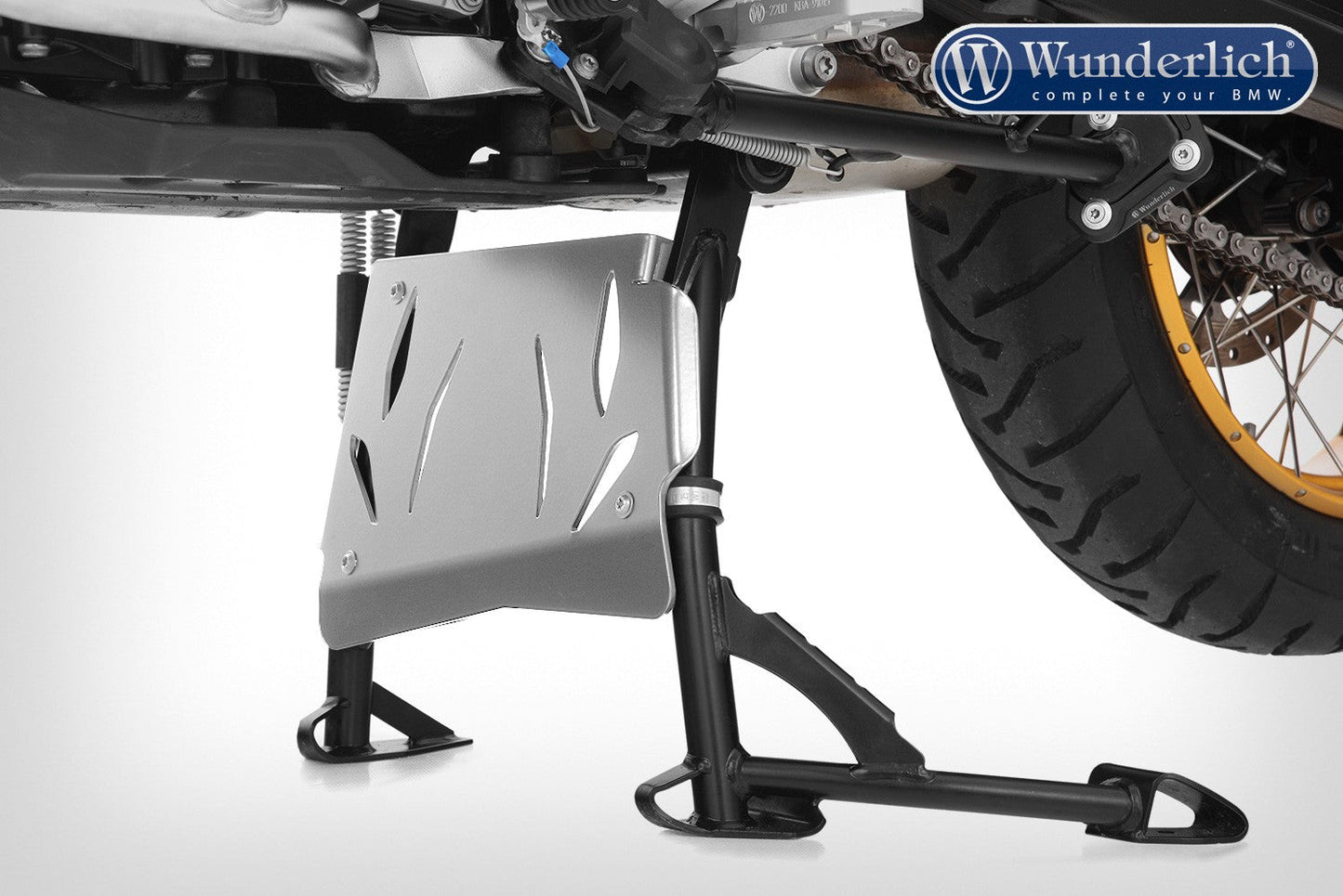 BMW F 850 GS/GSA Protection - Centre Stand Plate - Wunderlich