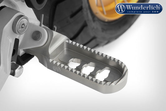 BMW GS Series Ergonomics - Lower Footrest - Wunderlich
