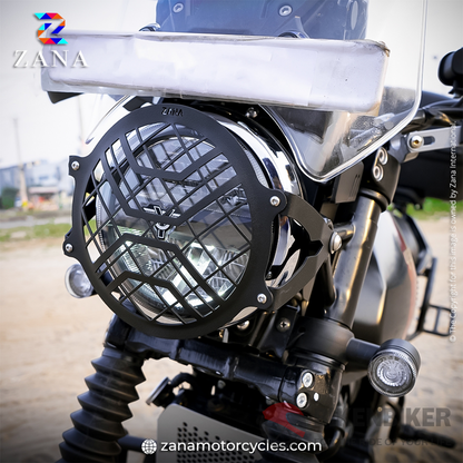 Yezdi Adventure Headlight Grill - Zana