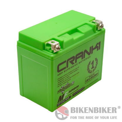 Crank1 CB12-BS (SMF) Battery