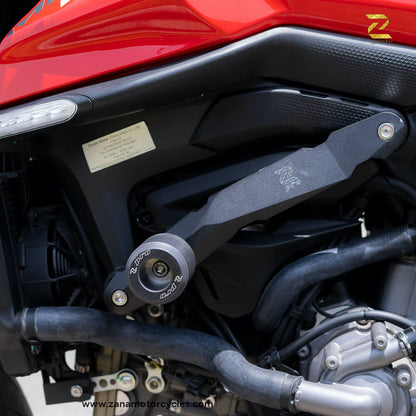 Ducati Monster 950 Protection - ZPro Frame Sliders - Zana