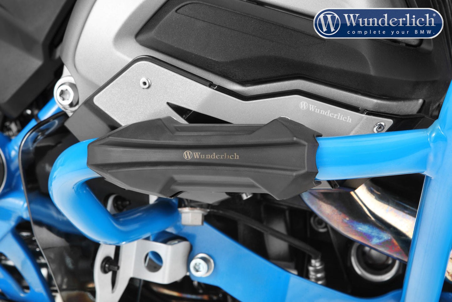 Crash Bar Slide Pad (25mm Pair) - Wunderlich