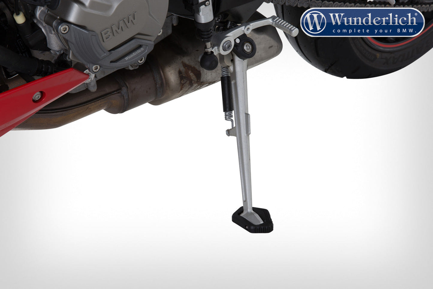 BMW S1000R Ergonomics - Side Stand Enlargement - Wunderlich