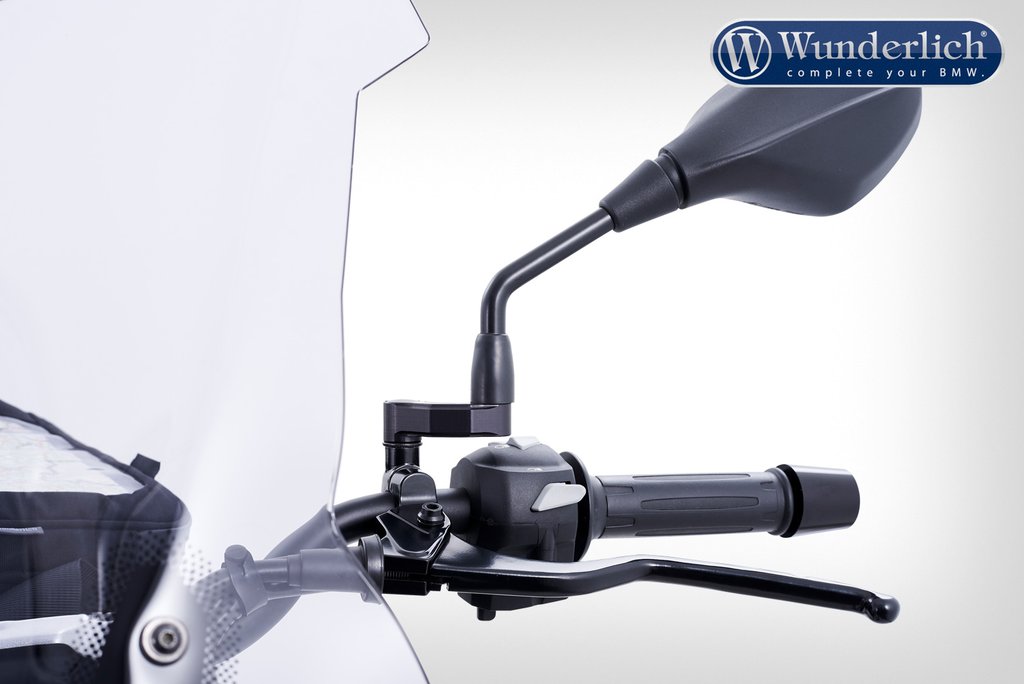 BMW G310 Ergonomics - Mirror Extension - Wunderlich