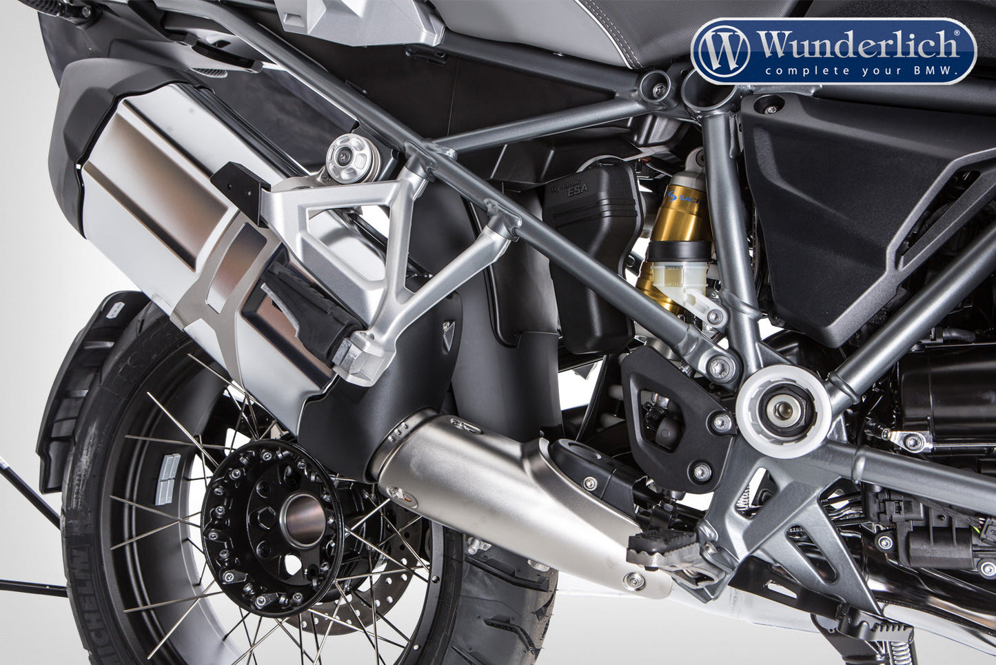 BMW R1250GS Protection - Splash Guard - Wunderlich