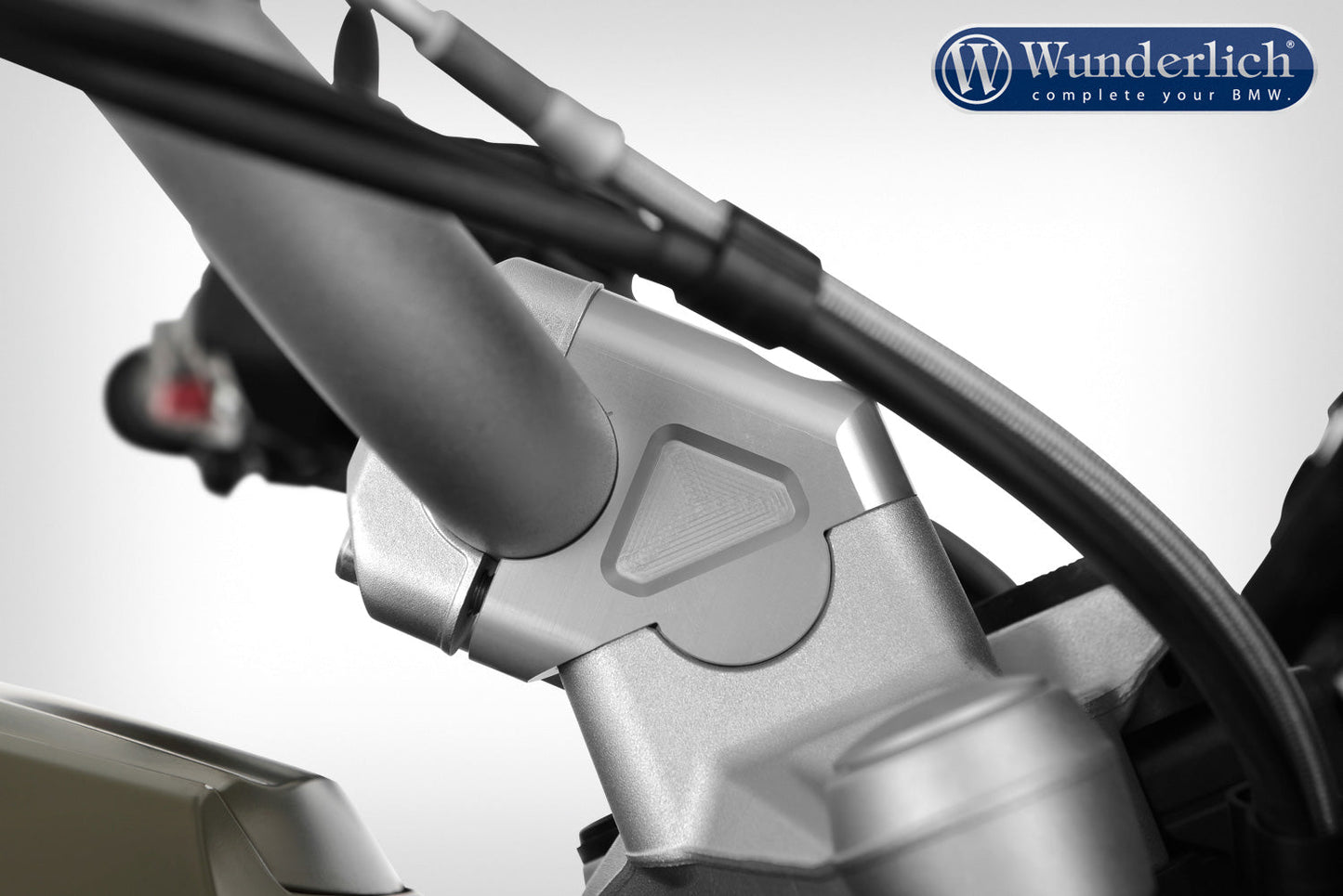 BMW R1200/1250 GS Ergonomics - "Pullback" Handlebar Riser (38/27mm) - Wunderlich